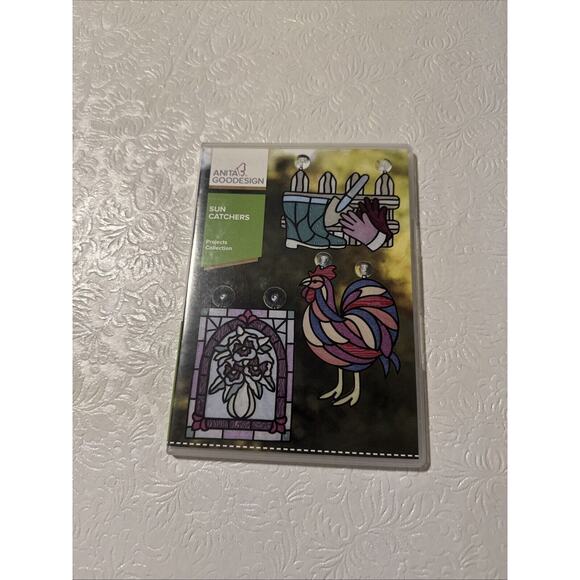 Anita Goodesign Embroidery Designs CD Sun Catchers Projects Collection PROJ78 - Picture 1 of 4